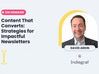 Webinar newsletter strategies with David Arkin