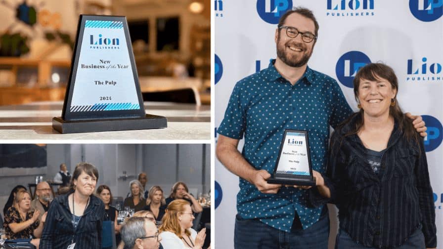 The Pulp News Business of the year by LION Publishers